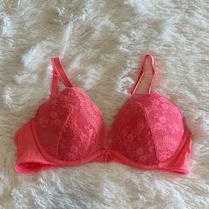 Victoria’s Secret Pink Lace Push-Up Bra - 36C